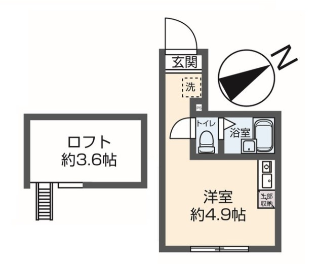 【間取り】 | グローリア北千住