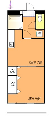 【間取り】 | ニュー岡ビルマンション