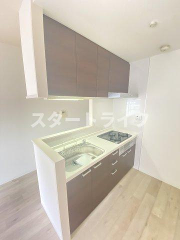 大阪市淀川区西宮原１丁目の賃貸マンションのキッチン