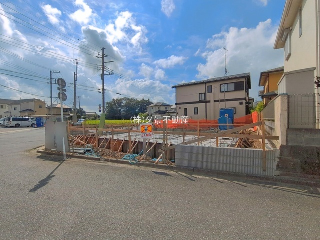 《仲介手数料無料》幸手市緑台１丁目64-3新築一戸建てブルーミングガーデンの外観
