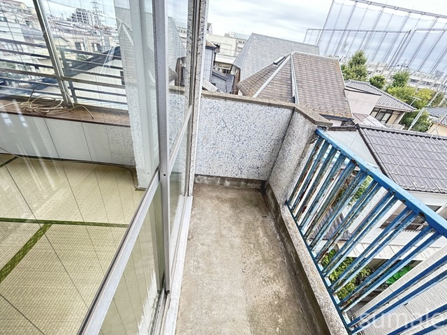 天王マンションのバルコニー|バルコニーです！