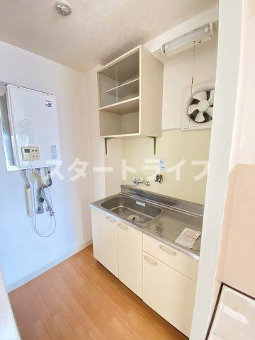 大阪市淀川区西宮原１丁目の賃貸マンションのキッチン