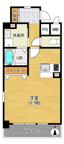 レフィナード茨木の間取り