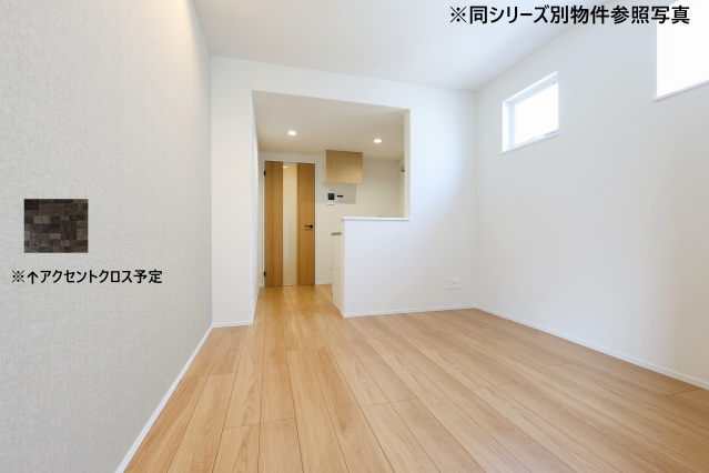 Cherim竹下Ⅲ　那珂小学校区の居間・リビング|Cherim竹下Ⅲ　同シリーズ別物件参照