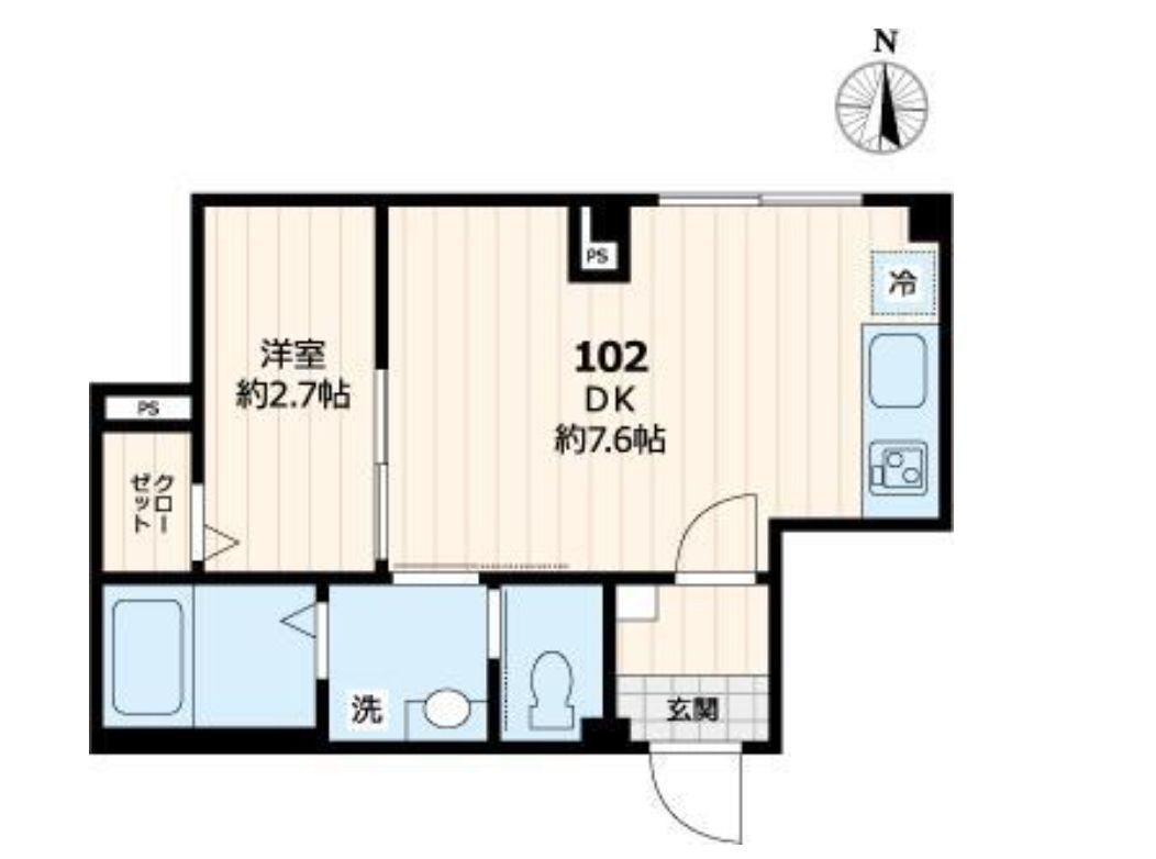 グランパーク本所の間取り