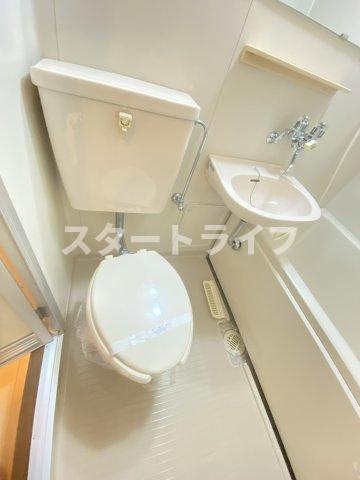 大阪市淀川区三国本町３丁目の賃貸マンションのトイレ