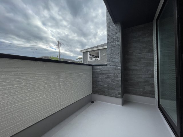 新築戸建・新築建売　郡山市七ツ池町1期　橘小・第三中のバルコニー
