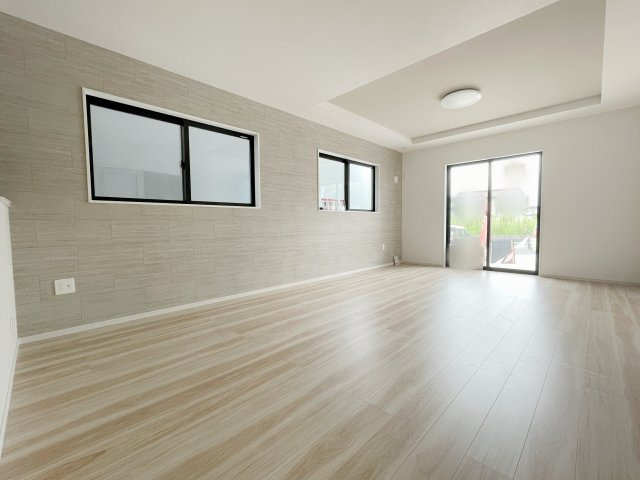 新築戸建・新築建売　郡山市七ツ池町1期　橘小・第三中の居間・リビング
