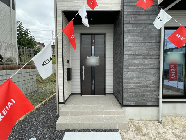 新築戸建・新築建売　郡山市七ツ池町1期　橘小・第三中の玄関
