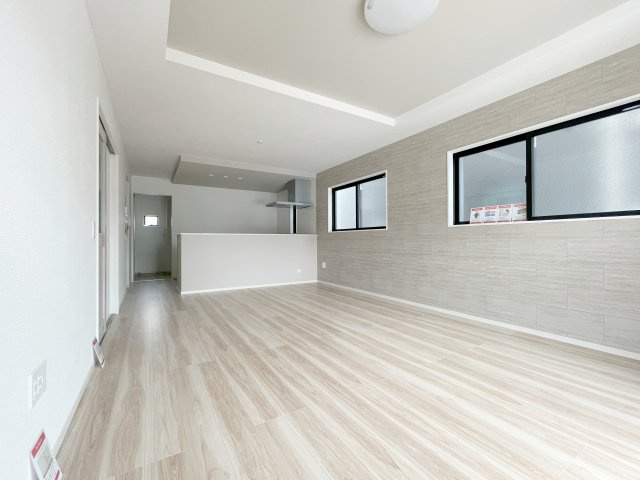 新築戸建・新築建売　郡山市七ツ池町1期　橘小・第三中の居間・リビング