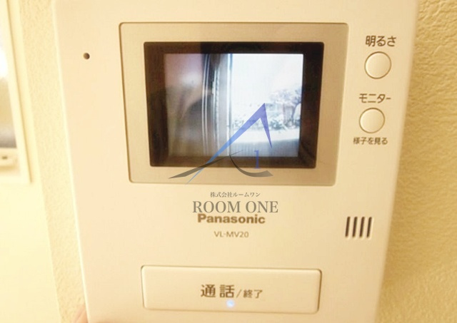 ネフのセキュリティ|モニター付インターホンです。