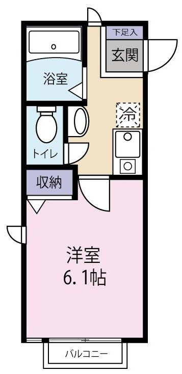 ネフの間取り|間取りです。