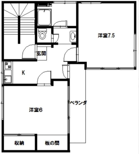 新東ハイツ の間取り|間取りです。