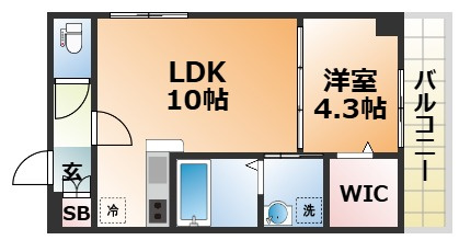 フォルモント須磨の間取り
