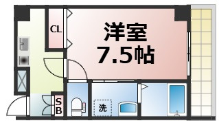 【間取り】 | グランパシフィック今里　仲介手数料無料