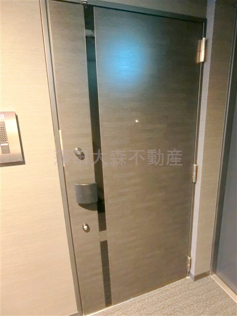 アジールコート大森西の玄関