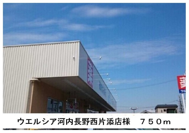 【周辺】 | ウインド・ヒル | ウエルシア河内長野西片添店まで750m