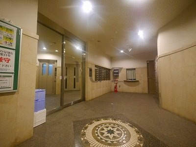 クレール矢沢のエントランス