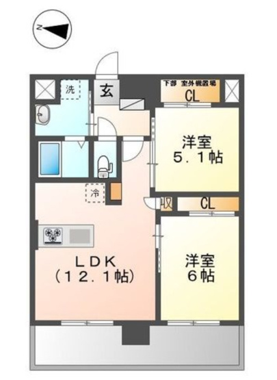 【間取り】 | シイナレジデンスケイエー