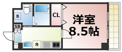 【間取り】 | JPレジデンス大阪城東　仲介手数料無料