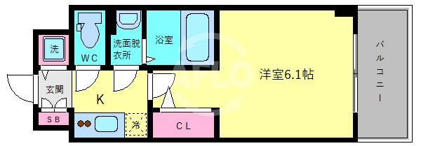 エスリード大阪城テラスの間取り|エスリード大阪城テラス　間取り