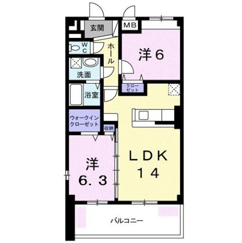 【間取り】 | レジデンス楠