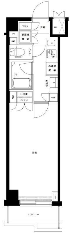 ルーブル中板橋 の間取り|間取りです。