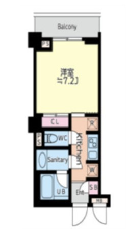 サンナッププラザの間取り|間取りです。