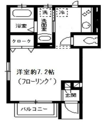 システィーナ菊川の間取り|間取りです。