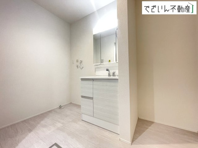 【独立洗面台】 | GRAFARE鴻巣市吹上本町3期　新築住宅 | ≪2号棟≫
現地(2026年8月撮影)