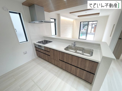 【キッチン】 | GRAFARE鴻巣市吹上本町3期　新築住宅 | ≪2号棟≫
現地(2026年8月撮影)