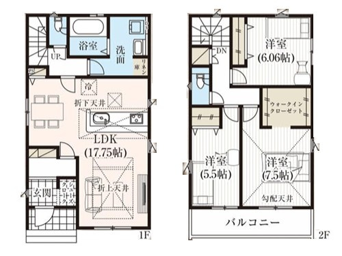 【間取り】 | GRAFARE鴻巣市吹上本町3期　新築住宅 | ≪2号棟≫