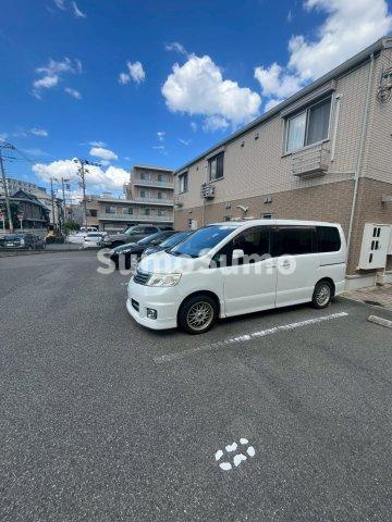 セジュール姫島Ⅱの駐車場|駐車場に車を止められます