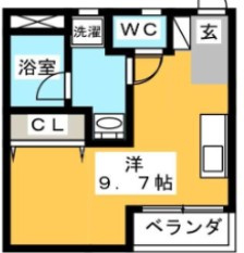 K’ｓＡＰ並木元町の間取り