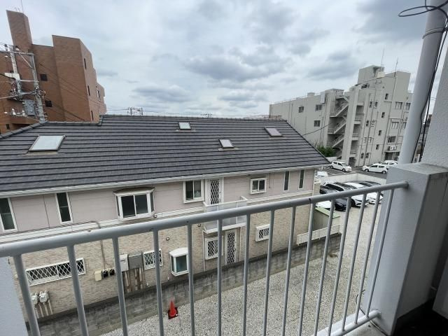 レジデンス白鷺のバルコニー