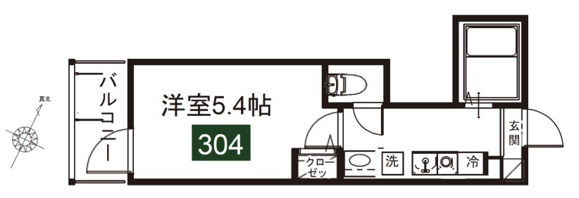 メルディア与野本町ⅡBの間取り