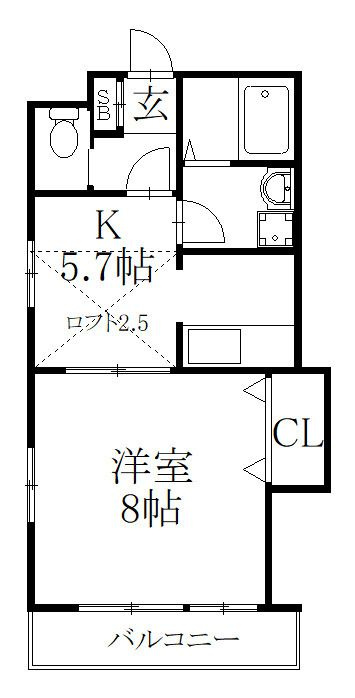 パルティールの間取り