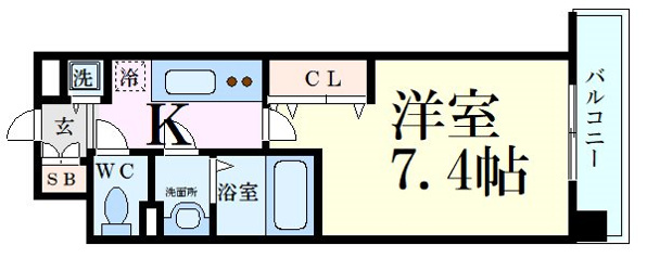 Luxe江坂Ⅱ