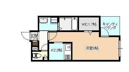 Arcadia白鷺の間取り
