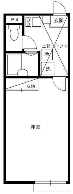 メインシティガーデン　ジュネスの間取り