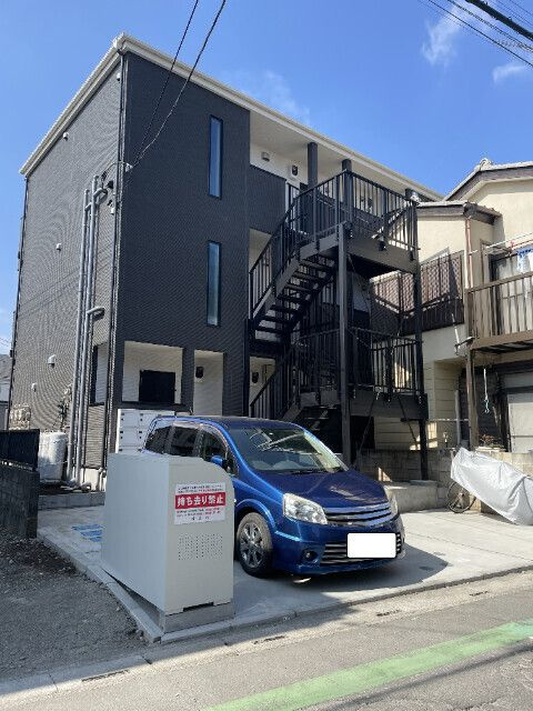桶川市寿２丁目のアパートの外観