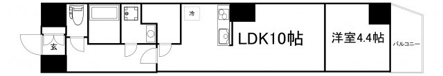 【間取り】 | C.COLOR南新町