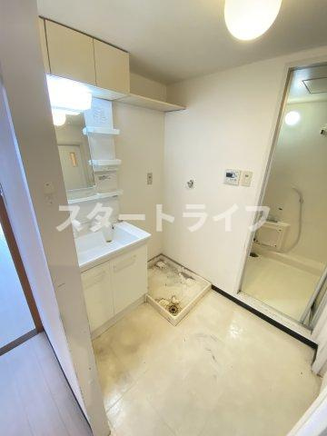 大阪市淀川区西宮原３丁目の賃貸マンションの洗面所