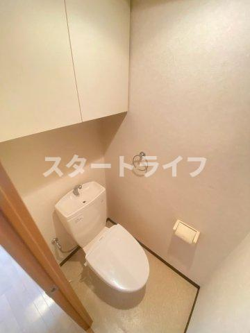 大阪市東淀川区淡路３丁目の賃貸マンションのトイレ