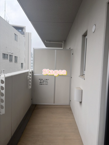 ルーツ新都心のバルコニー