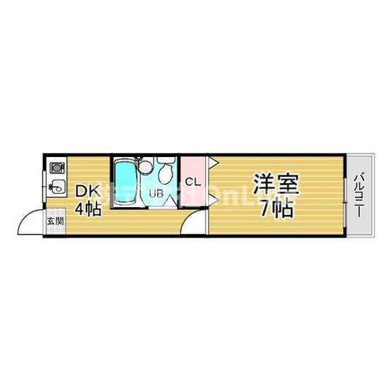 【間取り】 | シャトーニューライフWEST