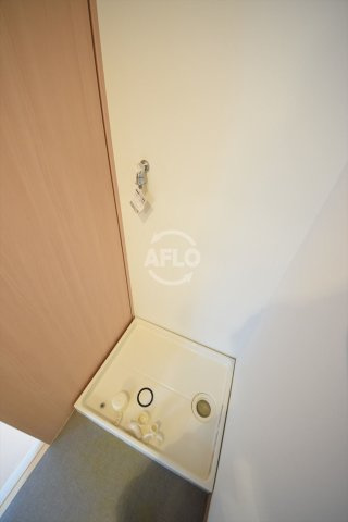 ルミエール堂ヶ芝の洗面所|カーサ・エイワ　室内洗濯機置き場