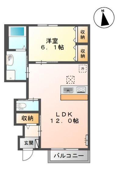 【間取り】 | エヴァーグリーン西福原