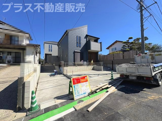 【外観】 | 福岡市東区若宮2丁目第25　1号棟（全2棟）【仲介手数料無料・0円】 | 完成イメージの外観パースです。