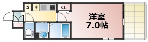 【間取り】 | Luxe大阪城南　仲介手数料無料